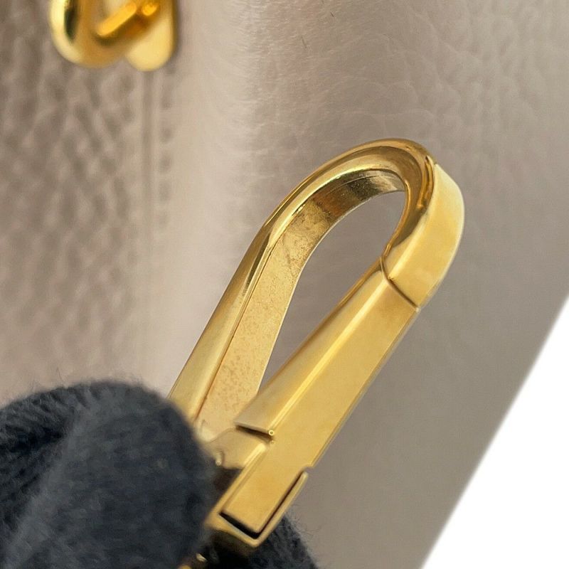 ルイヴィトン ハンドバッグ トリヨンレザー/パイソン カプシーヌ MINI N81258 LOUIS VUITTON  2wayショルダーバッグ