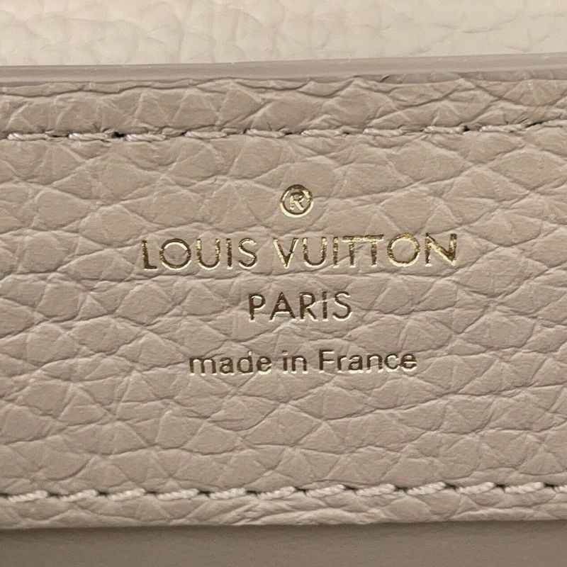 ルイヴィトン ハンドバッグ トリヨンレザー/パイソン カプシーヌ MINI N81258 LOUIS VUITTON  2wayショルダーバッグ