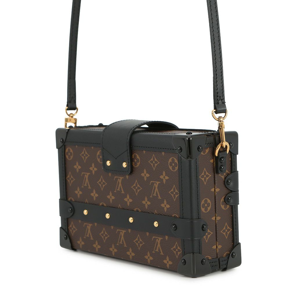 ルイヴィトン ショルダーバッグ モノグラム プティット・マル M45943 LOUIS VUITTON 2wayクラッチバッグ ブラック 黒
