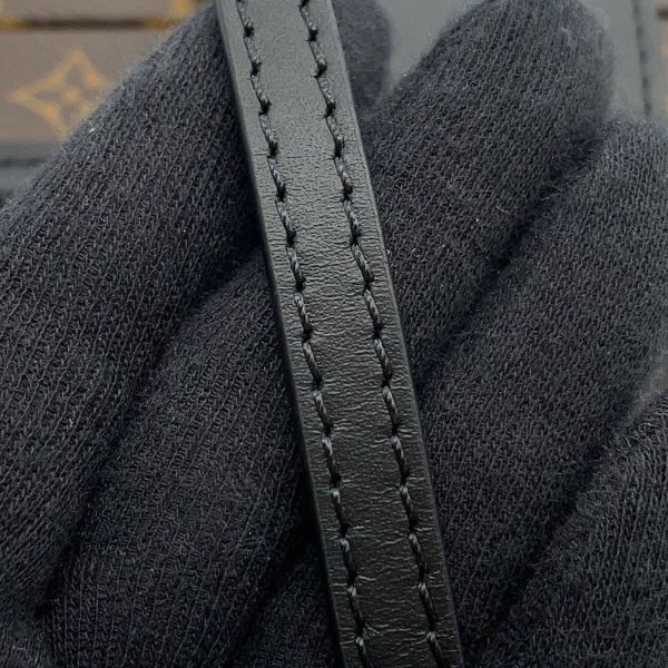 ルイヴィトン ショルダーバッグ モノグラム プティット・マル M45943 LOUIS VUITTON 2wayクラッチバッグ ブラック 黒