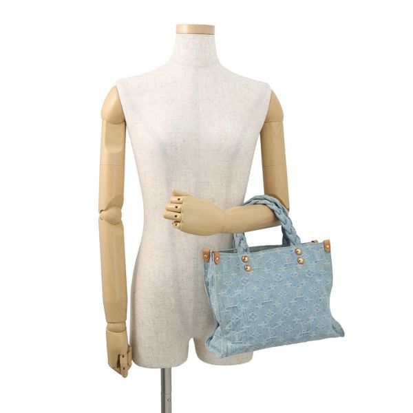 ルイヴィトン ハンドバッグ モノグラム・デニム レットゴー M24897 LOUIS VUITTON 2wayショルダーバッグ