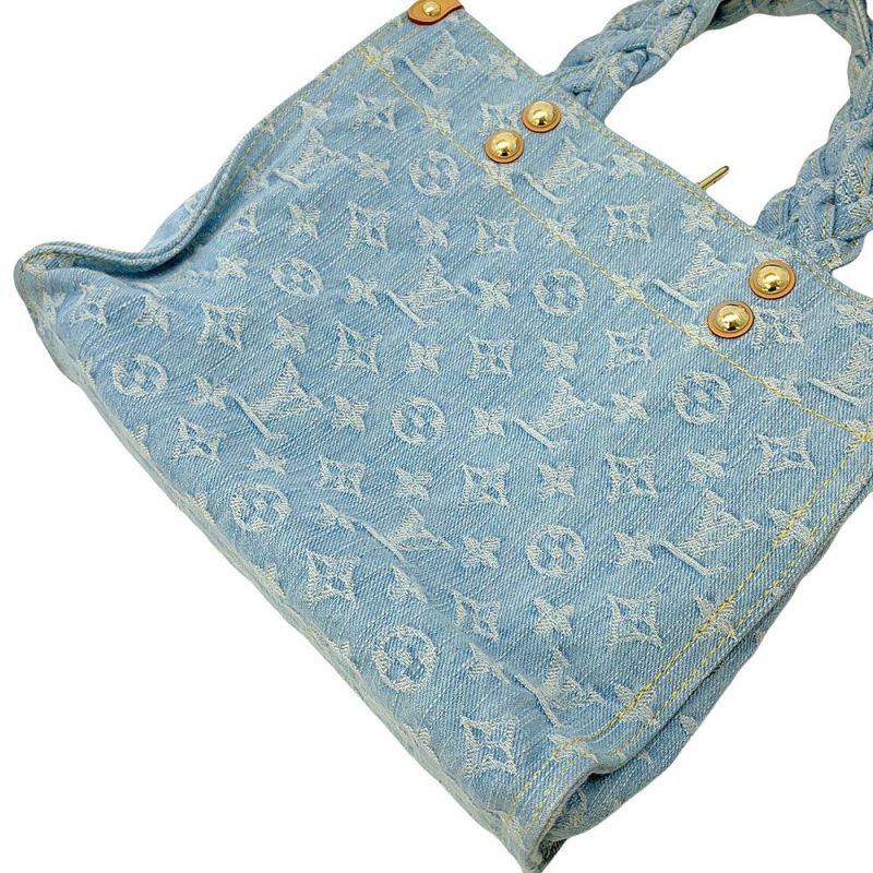 ルイヴィトン ハンドバッグ モノグラム・デニム レットゴー M24897 LOUIS VUITTON 2wayショルダーバッグ