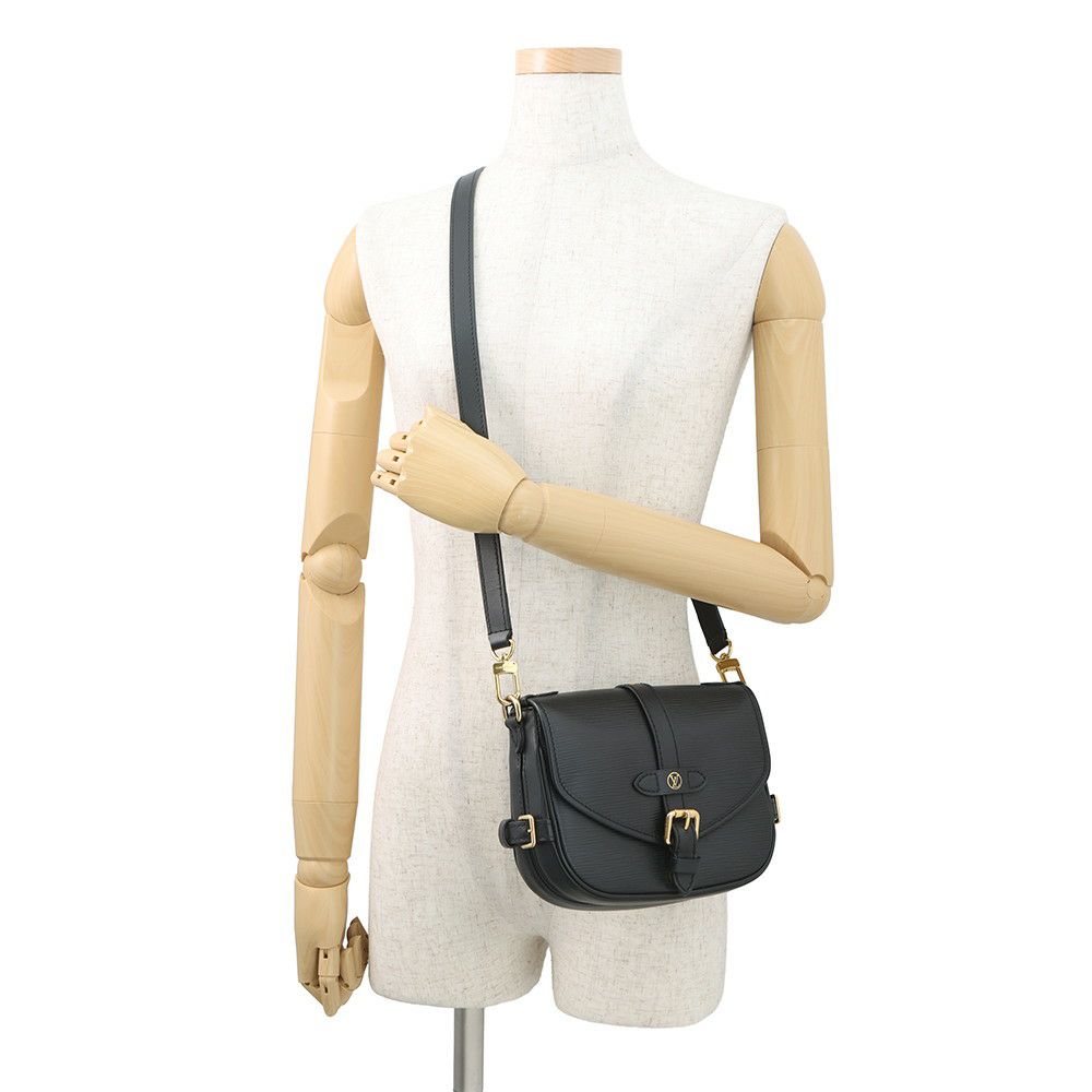 ルイヴィトン ハンドバッグ エピ ソミュール BB ヴィトン LOUIS VUITTON 2wayショルダーバッグ 黒 ブラック