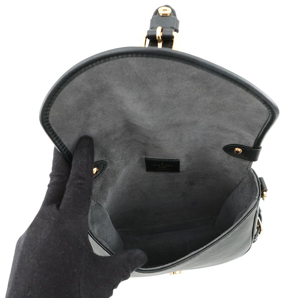 ルイヴィトン ハンドバッグ エピ ソミュール BB ヴィトン LOUIS VUITTON 2wayショルダーバッグ 黒 ブラック
