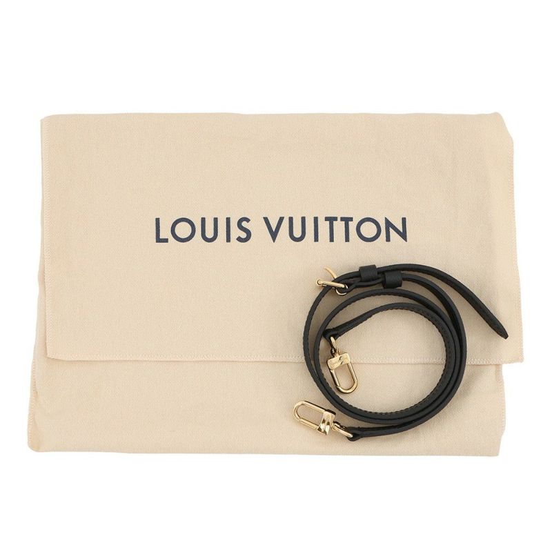 ルイヴィトン ハンドバッグ モノグラム・アンプラント オンザゴーPM M45653 黒 ブラック 2way