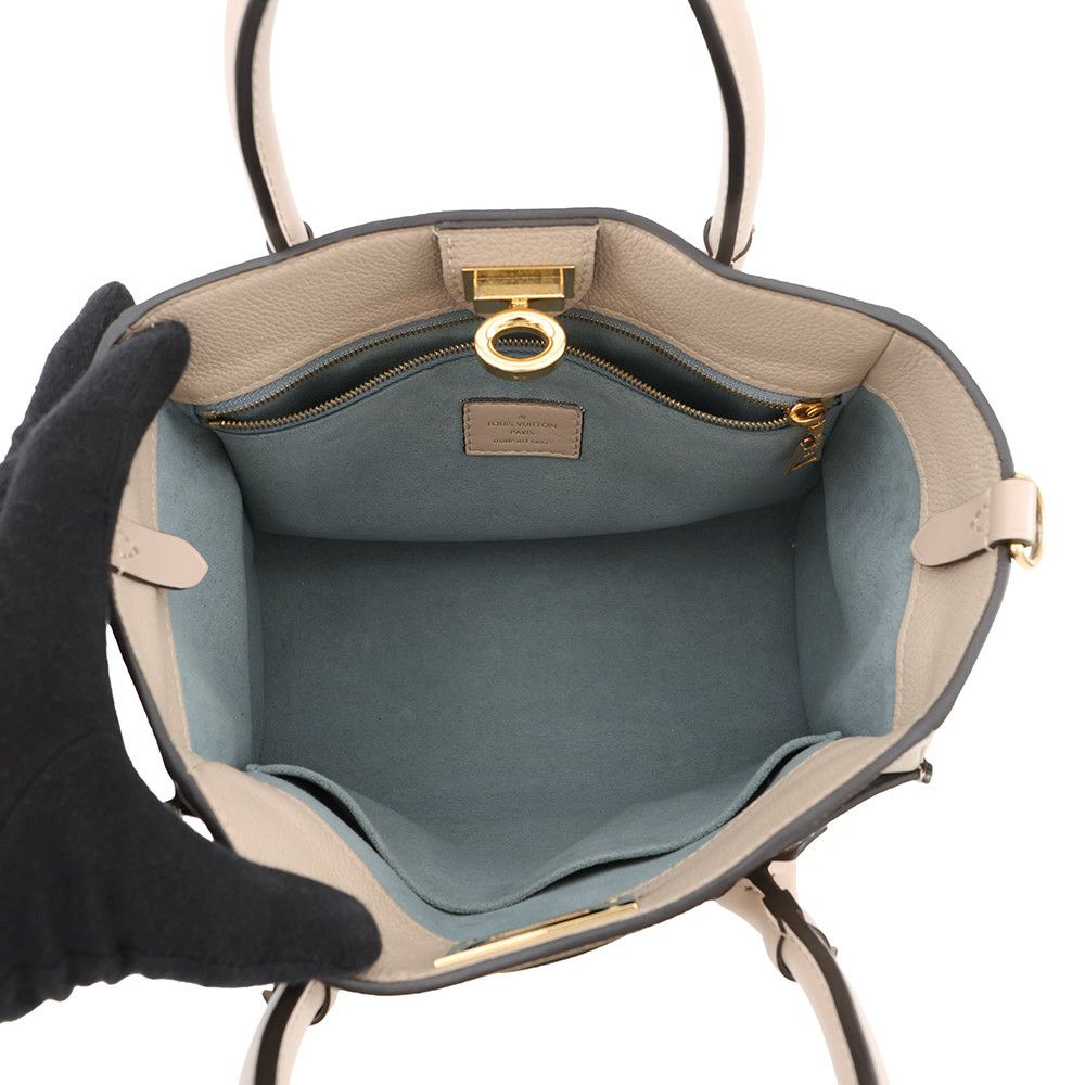 ルイヴィトン ハンドバッグ モノグラム/カーフレザー オンマイサイドPM M57729 LOUIS VUITTON 2wayショルダーバッグ