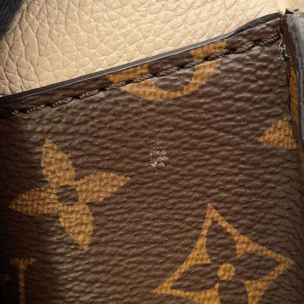 ルイヴィトン ハンドバッグ モノグラム/カーフレザー オンマイサイドPM M57729 LOUIS VUITTON 2wayショルダーバッグ