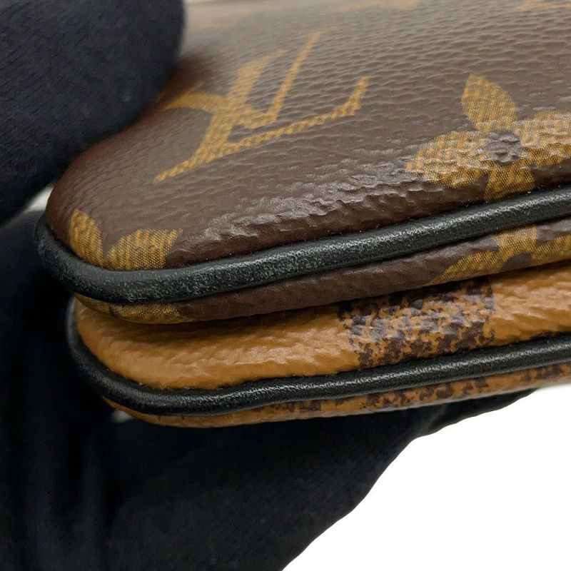ルイヴィトン ショルダーバッグ モノグラム・ジャイアントリバース ポシェット・ドゥーブル ジップ M69203 LOUIS VUITTON クラッチ