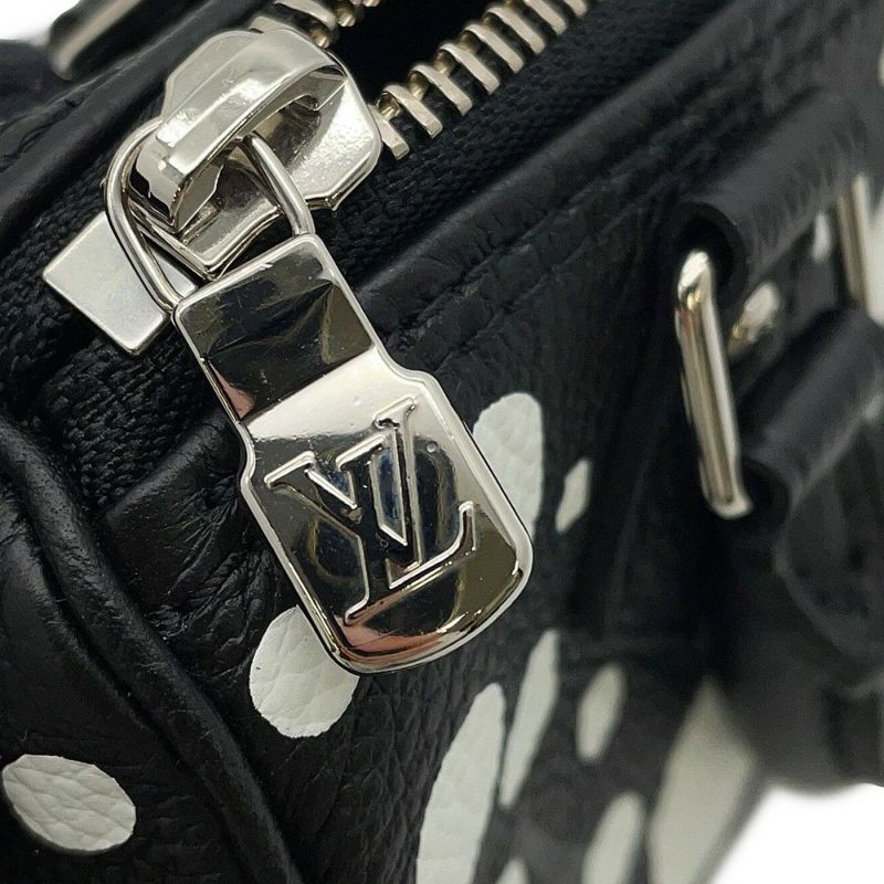 ルイヴィトン ハンドバッグ モノグラム・アンプラント/インフィニティ ドット LV × YK ナノ・スピーディ M81910 2way 草間彌生