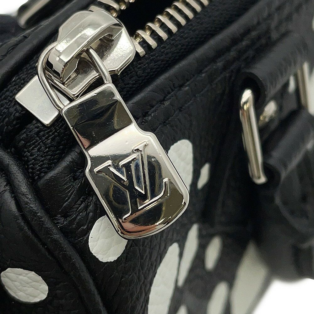 ルイヴィトン ハンドバッグ モノグラム・アンプラント/インフィニティ ドット LV × YK ナノ・スピーディ M81910 2way 草間彌生