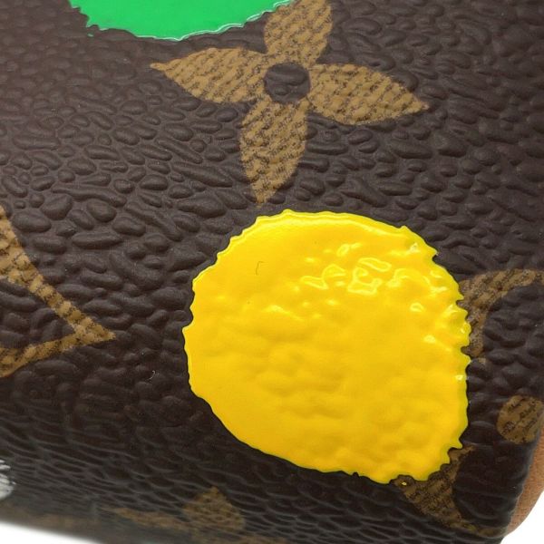 ルイヴィトン ハンドバッグ モノグラム/ペインティッド ドット LV × YK ナノ・スピーディ M81979 2way 草間彌生