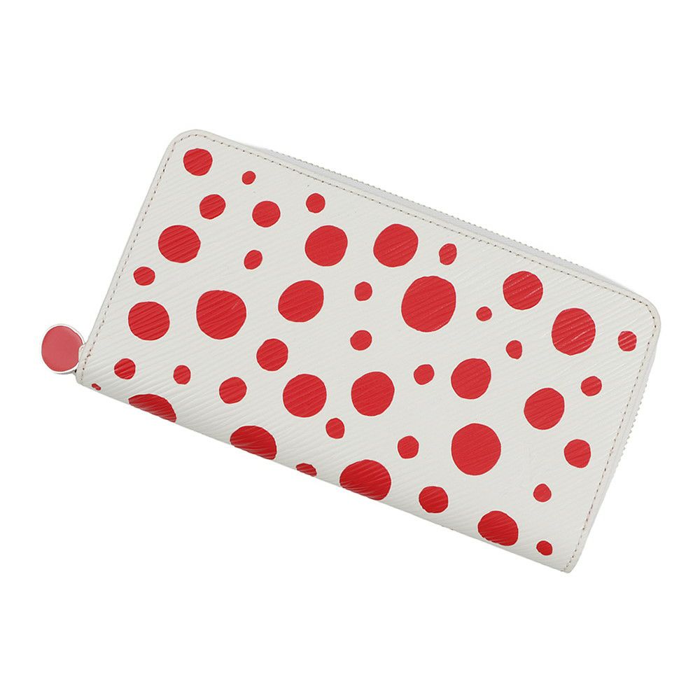 ルイヴィトン 長財布 エピ/インフィニティ・ドット LV × YK ジッピー・ウォレット M81961 草間彌生