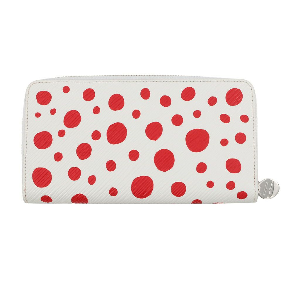 ルイヴィトン 長財布 エピ/インフィニティ・ドット LV × YK ジッピー・ウォレット M81961 草間彌生