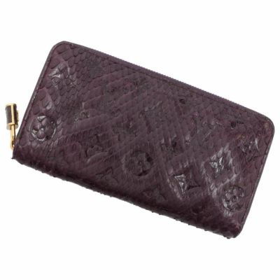 AYの全商品ルイ ヴィトン LOUIS VUITTON 長財布 パイソン ジッピーウォレット