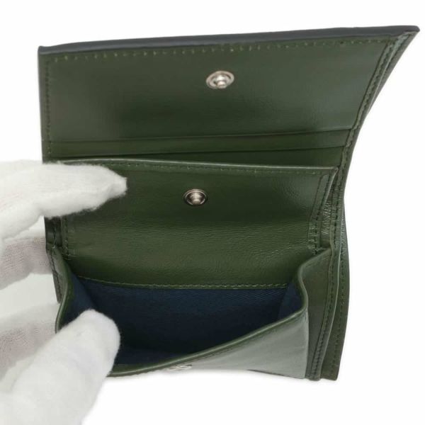 マルニ 二つ折り財布 BILLFOLD W コインパース レザー PFMI0051U0 MARNI 白 バイカラー