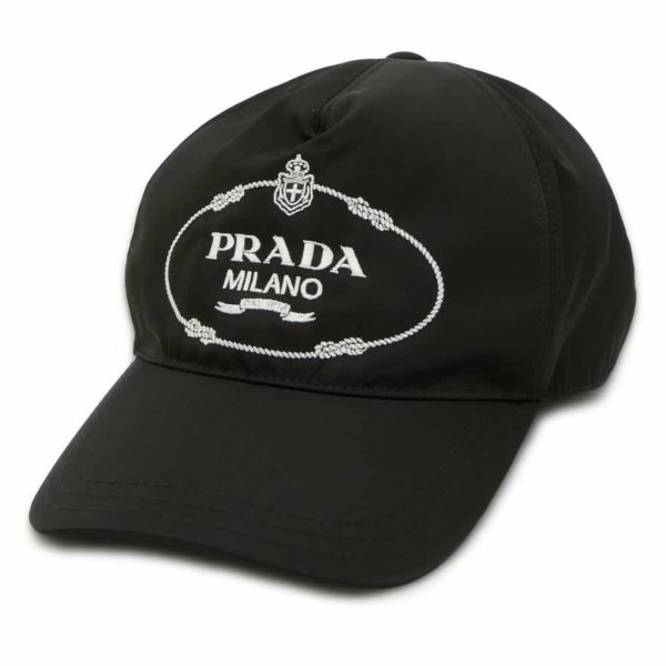 プラダ キャップ ロゴ ベースボール ナイロン サイズM 1HC179 PRADA 帽子 黒 安心保証 | 中古・新品ブランド販売ギャラリーレア公式通販