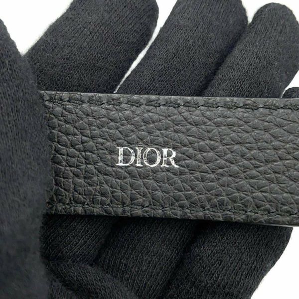 クリスチャン・ディオール CDロゴバックル ローラーコースター レザー サイズ90 4328ANYMJH00N Christian Dior 黒