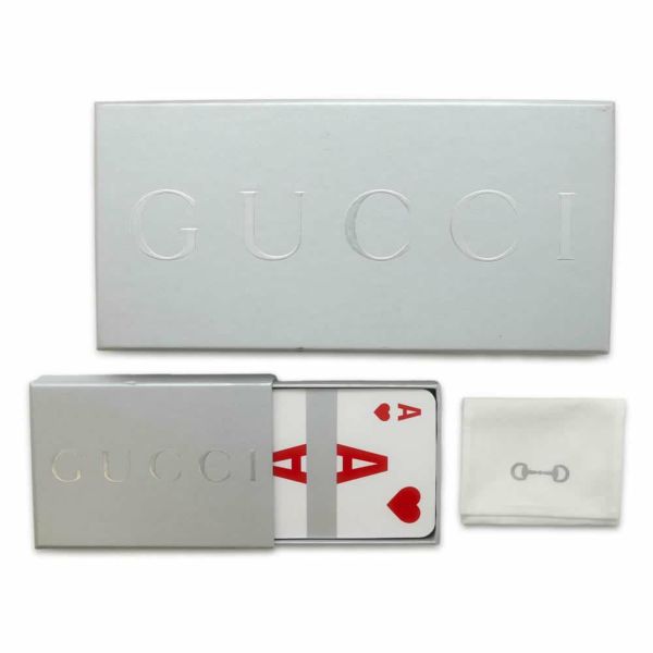 グッチ カードケース トランプセット ホースビット レザー 700469 GUCCI 財布