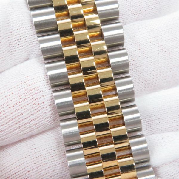 ロレックス デイトジャスト2 36 126233 ランダムシリアル ルーレット ROLEX 腕時計 黒文字盤 10Pダイヤ