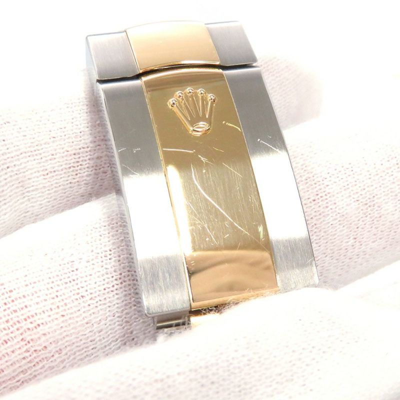 ロレックス デイトジャスト2 36 126233 ランダムシリアル ルーレット ROLEX 腕時計 黒文字盤 10Pダイヤ