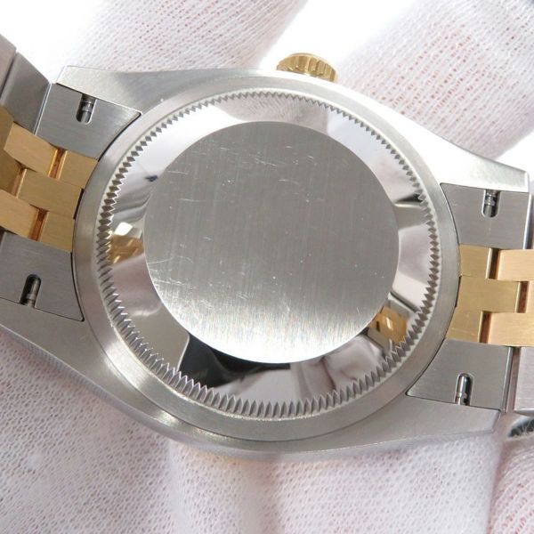 ロレックス デイトジャスト2 36 126233 ランダムシリアル ルーレット ROLEX 腕時計 黒文字盤 10Pダイヤ