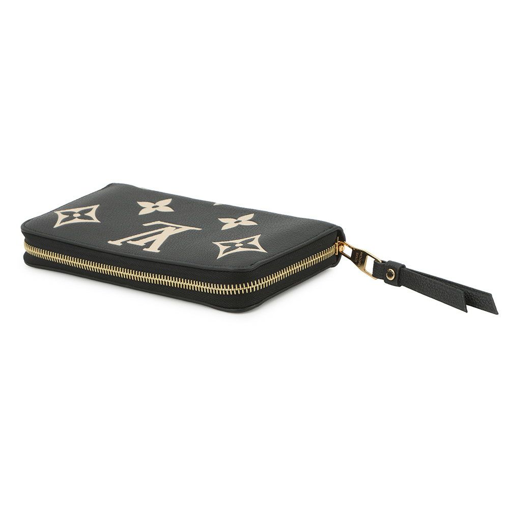 ルイヴィトン 長財布 モノグラム・アンプラント ジッピー・ウォレット M80481 LOUIS VUITTON 黒 ブラック ラウンドファスナー