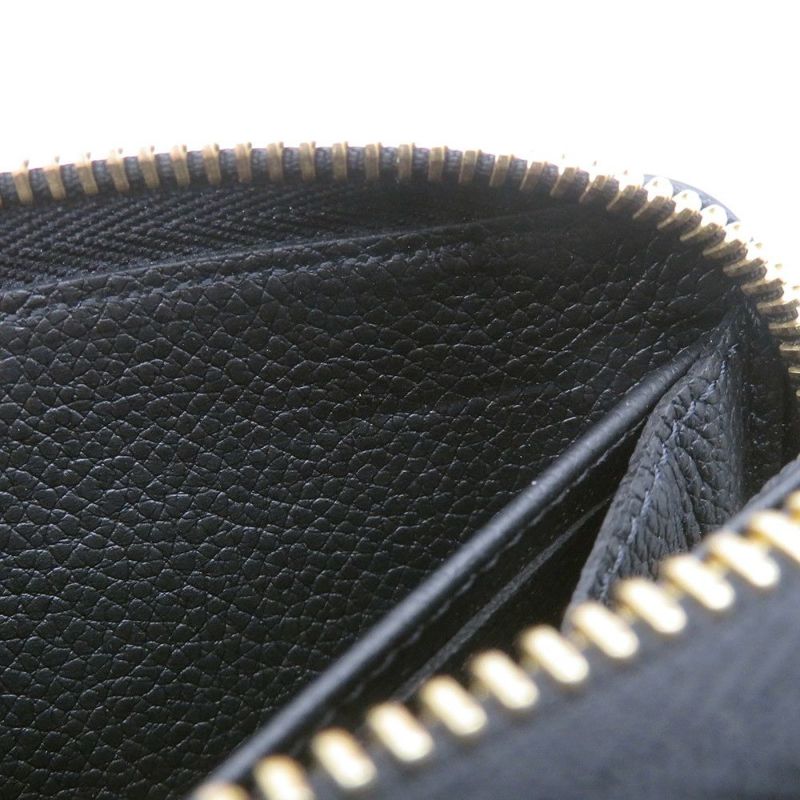 ルイヴィトン 長財布 モノグラム・アンプラント ジッピー・ウォレット M80481 LOUIS VUITTON 黒 ブラック ラウンドファスナー