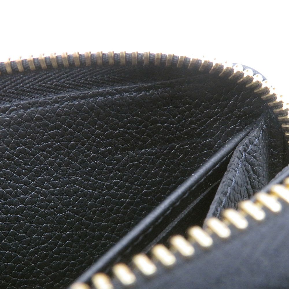 ルイヴィトン 長財布 モノグラム・アンプラント ジッピー・ウォレット M80481 LOUIS VUITTON 黒 ブラック ラウンドファスナー
