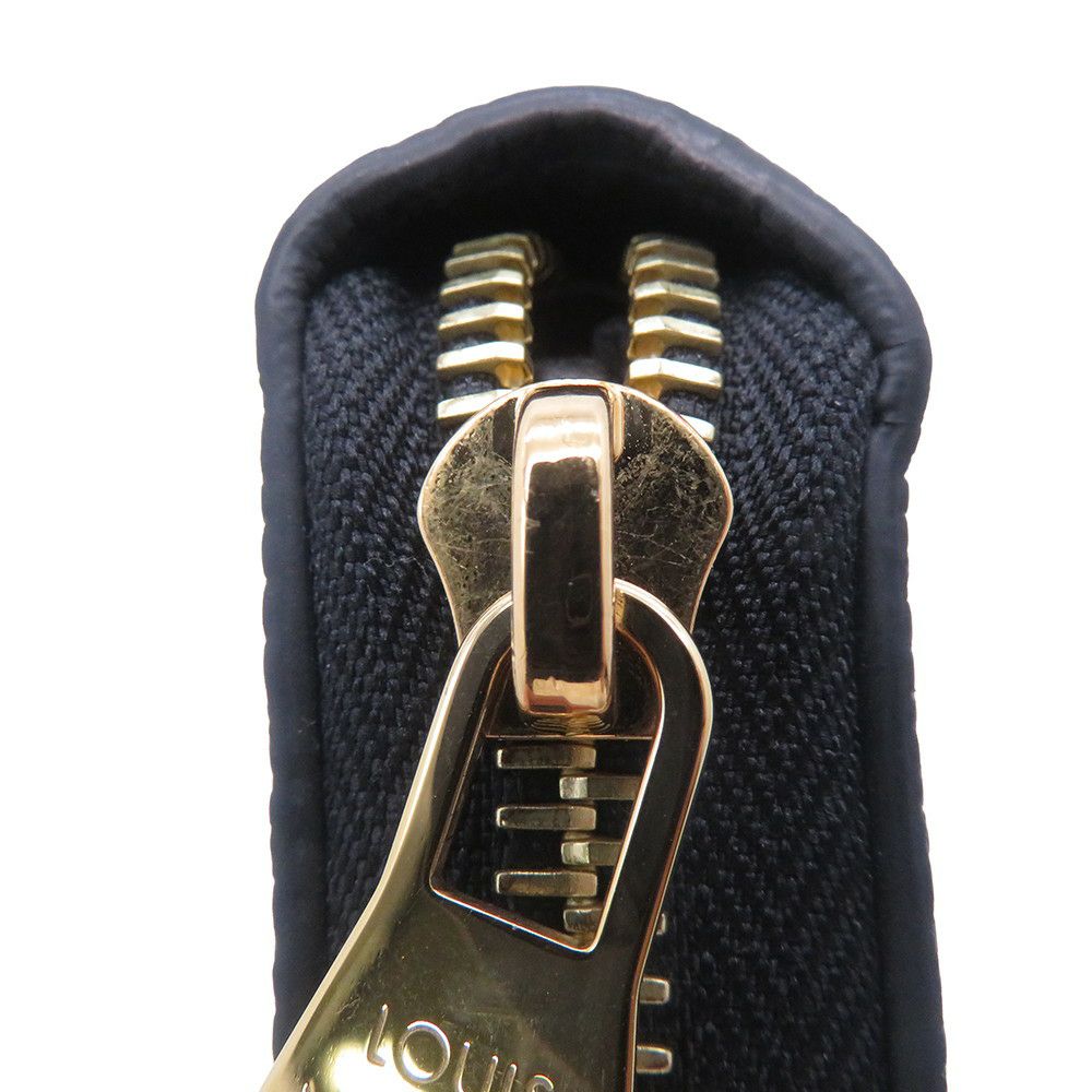 ルイヴィトン 長財布 モノグラム・アンプラント ジッピー・ウォレット M80481 LOUIS VUITTON 黒 ブラック ラウンドファスナー