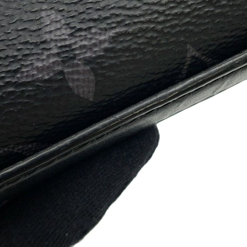 ルイヴィトン 長財布 モノグラム・エクリプス ジッピーXL M61698 LOUIS VUITTON ヴィトン 財布 メンズ 黒 ブラック