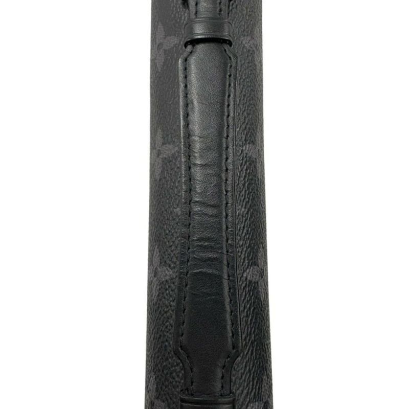 ルイヴィトン 長財布 モノグラム・エクリプス ジッピーXL M61698 LOUIS VUITTON ヴィトン 財布 メンズ 黒 ブラック