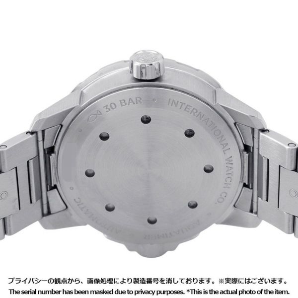 IWC アクアタイマー・オートマティック IW328803 腕時計 黒文字盤