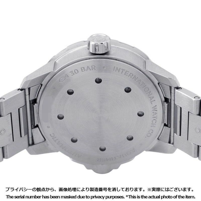 IWC アクアタイマー・オートマティック IW328803 腕時計 黒文字盤