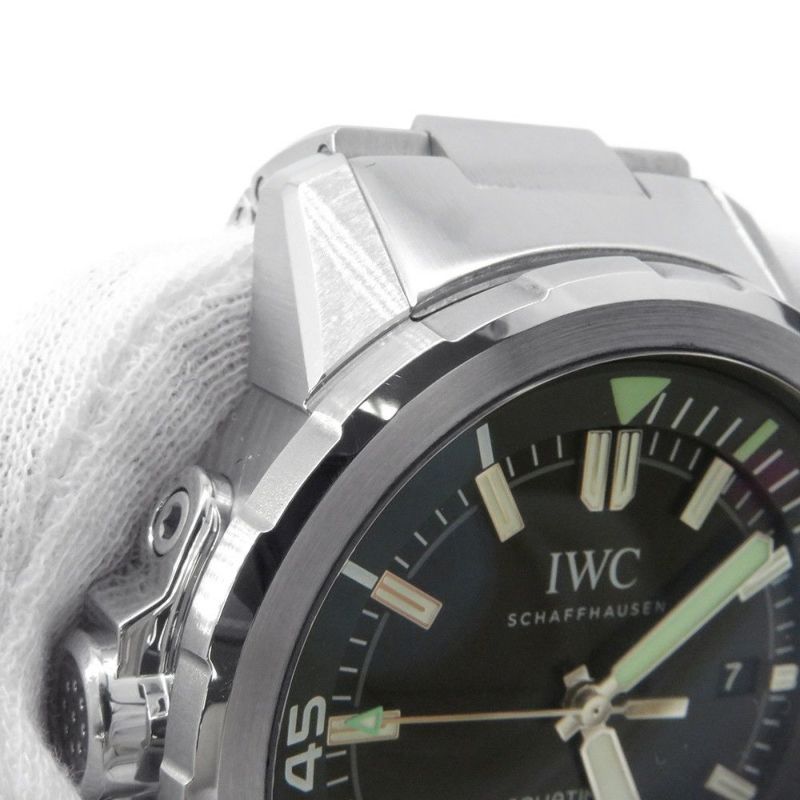 IWC アクアタイマー・オートマティック IW328803 腕時計 黒文字盤