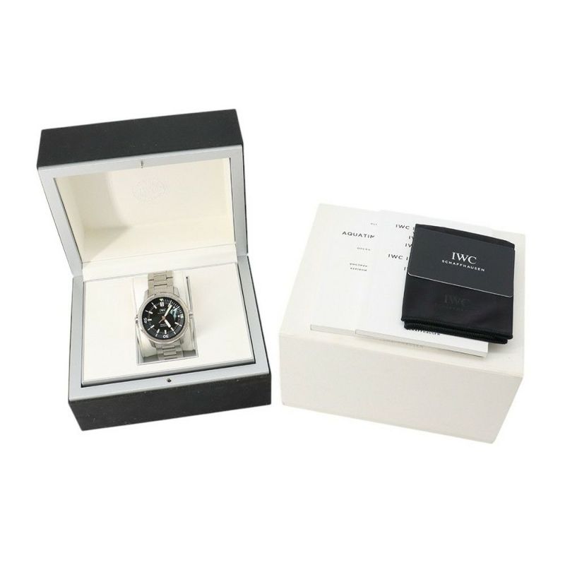 IWC アクアタイマー・オートマティック IW328803 腕時計 黒文字盤