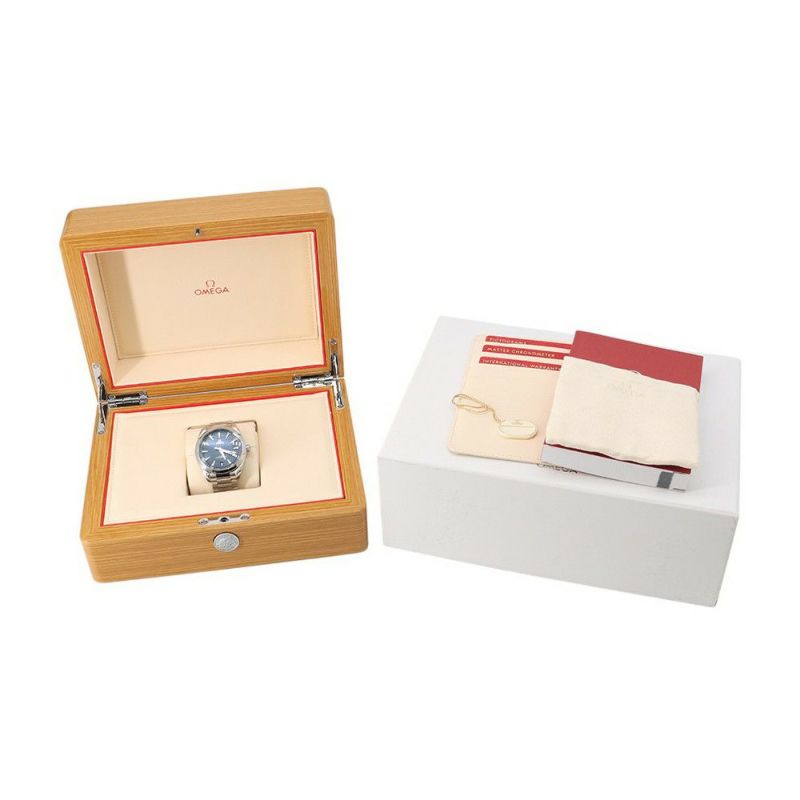 オメガ シーマスター アクアテラ 150M コーアクシャル 220.10.41.21.03.001 OMEGA 腕時計 ブルー文字盤