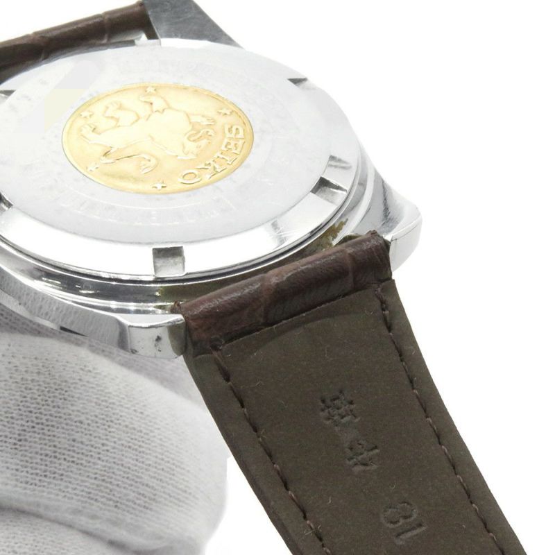 セイコー キングセイコー クロノメーター 後期型 ライオンメダリオン 4420-9990 SEIKO 腕時計 シルバー文字盤