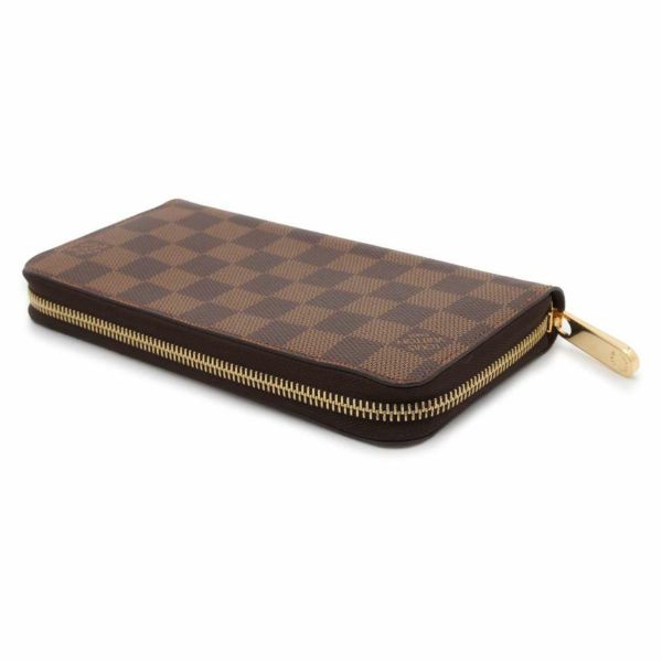 ルイヴィトン 長財布 ダミエ・エベヌ ジッピー・ウォレット N41661 LOUIS VUITTON ヴィトン 財布