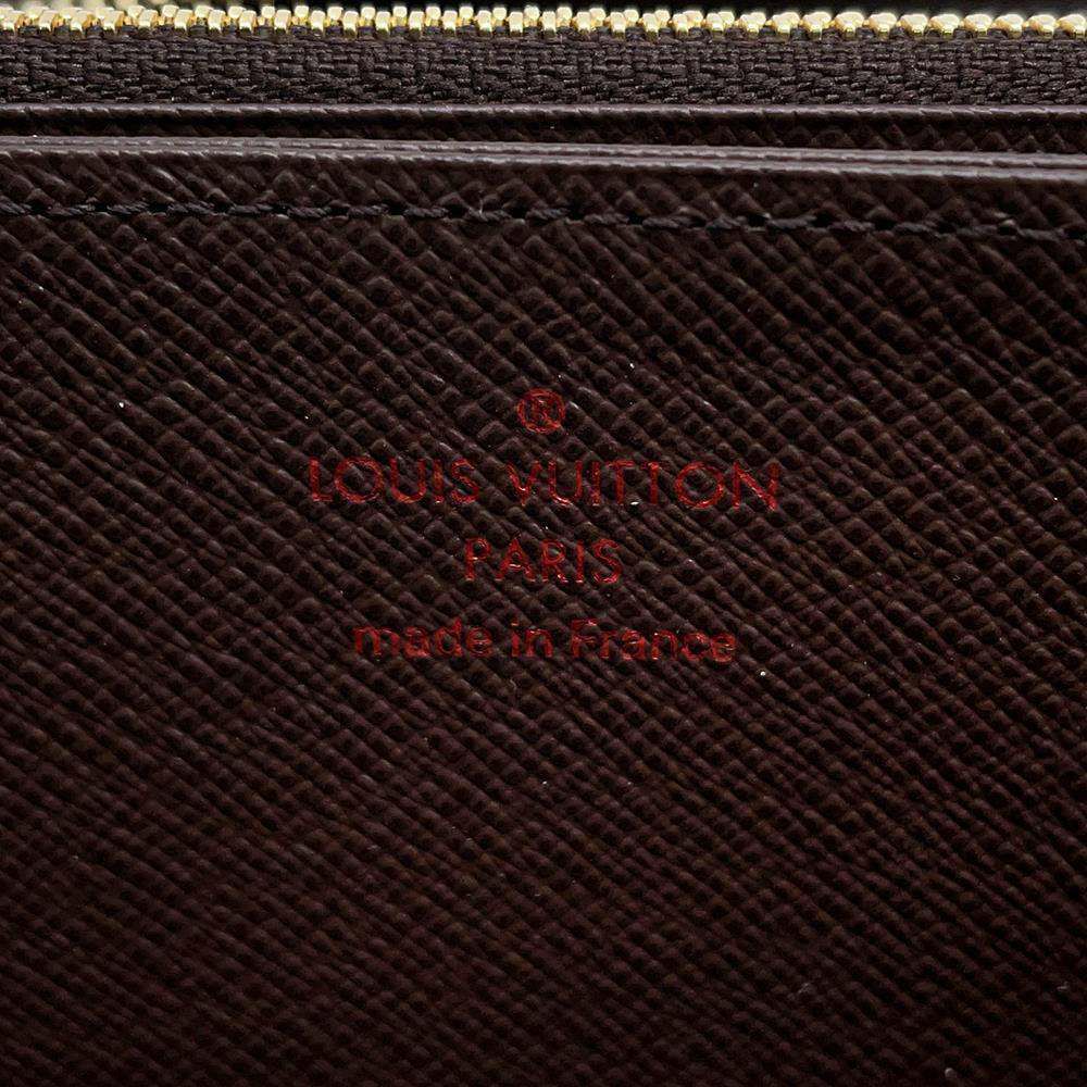 ルイヴィトン 長財布 ダミエ・エベヌ ジッピー・ウォレット N41661 LOUIS VUITTON ヴィトン 財布