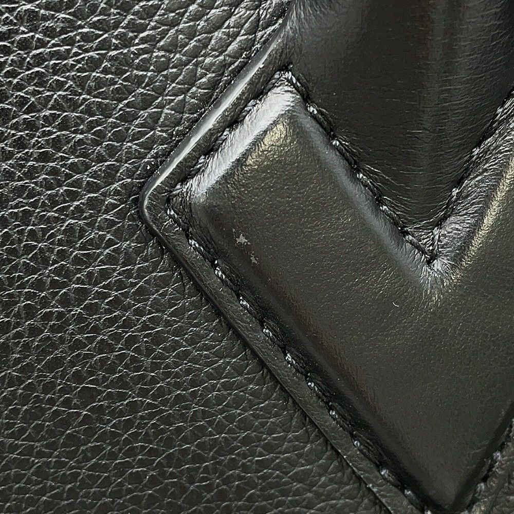 ルイヴィトン ハンドバッグ カーフレザー/モノグラム・マヒナ オンマイサイドGM M22225 LOUIS VUITTON ヴィトン 黒 ブラック