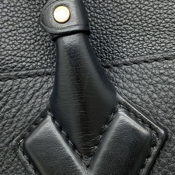ルイヴィトン ハンドバッグ カーフレザー/モノグラム・マヒナ オンマイサイドGM M22225 LOUIS VUITTON ヴィトン 黒 ブラック