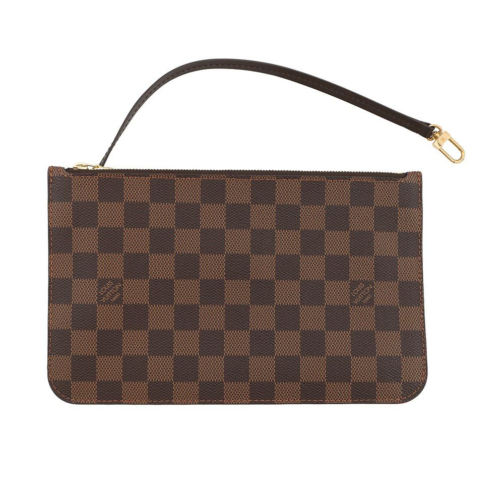 ルイヴィトン トートバッグ ダミエ・エベヌ ネヴァーフルMM ポーチ付き N41358 LOUIS VUITTON ヴィトン バッグ