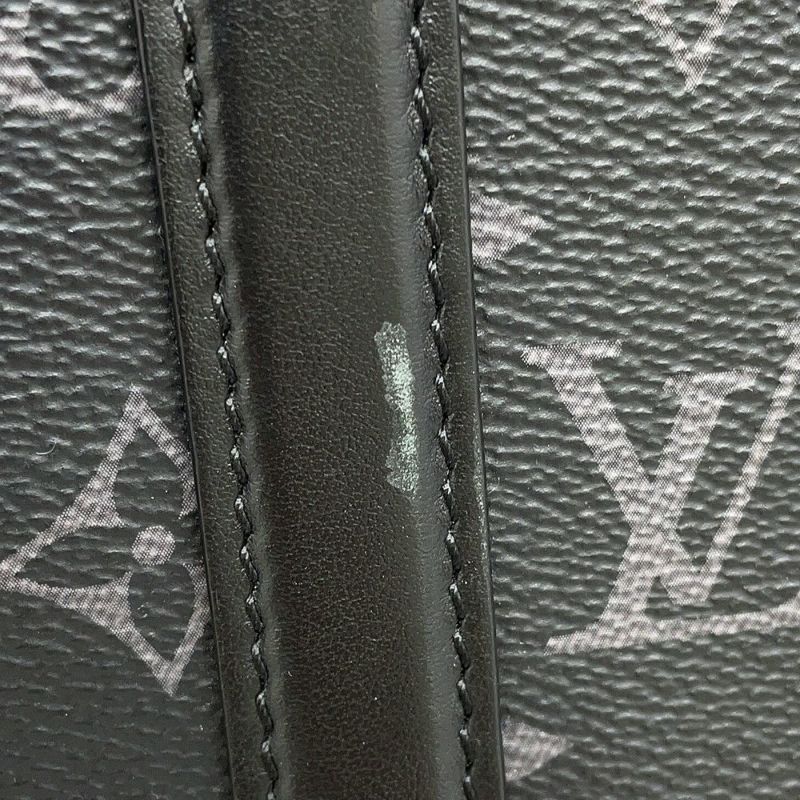 ルイヴィトン トートバッグ モノグラム・エクリプス サックプラ・ホリゾンタル ジップ M45265 2way メンズ ビジネスバッグ 黒 ブラック