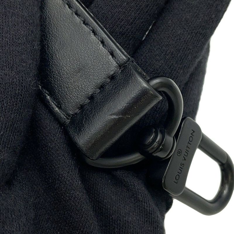 ルイヴィトン トートバッグ モノグラム・エクリプス サックプラ・ホリゾンタル ジップ M45265 2way メンズ ビジネスバッグ 黒 ブラック