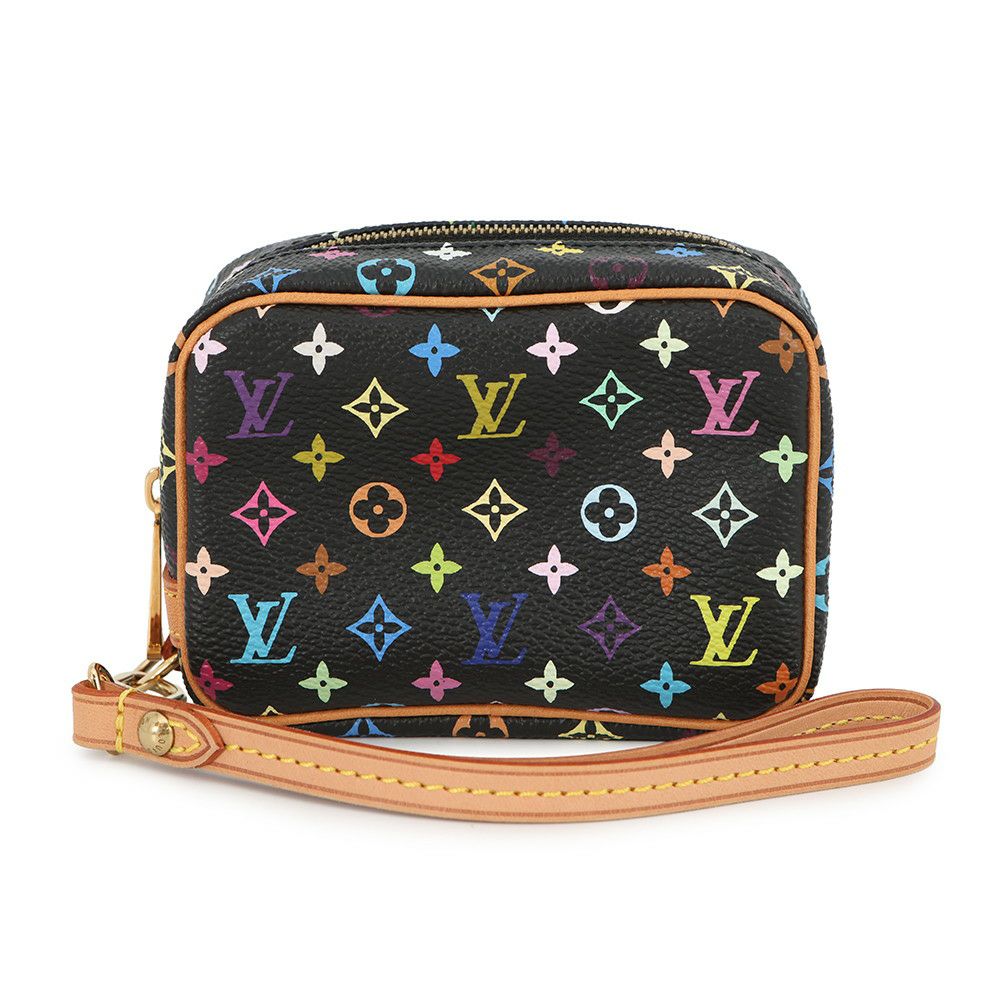 ルイヴィトン ポーチ モノグラム・マルチカラー LV × TM トゥルース・ワピティ M58034 LOUIS VUITTON 小物入れ 村上隆