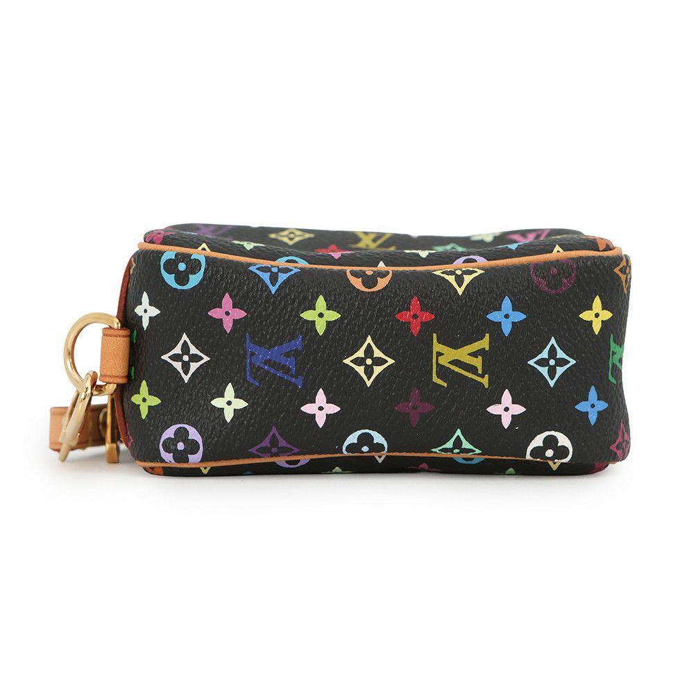 ルイヴィトン ポーチ モノグラム・マルチカラー LV × TM トゥルース・ワピティ M58034 LOUIS VUITTON 小物入れ 村上隆