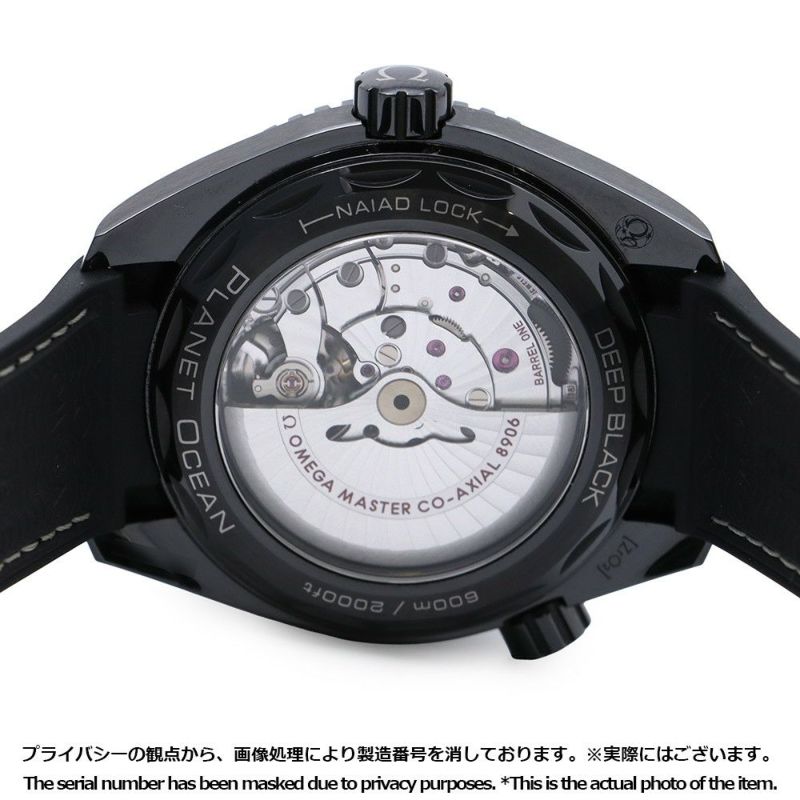オメガ シーマスター プラネットオーシャン 600M コーアクシャル 215.92.46.22.01.001 OMEGA 腕時計 黒文字盤