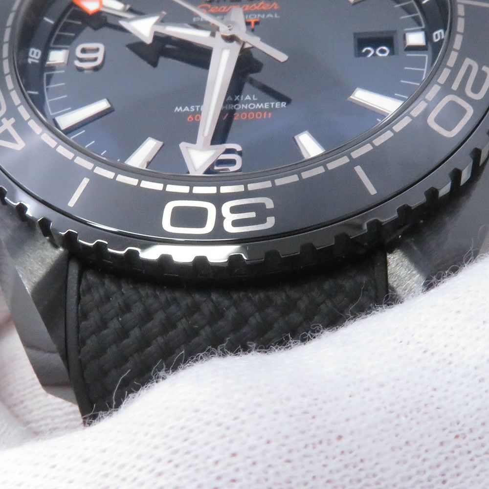 オメガ シーマスター プラネットオーシャン 600M コーアクシャル 215.92.46.22.01.001 OMEGA 腕時計 黒文字盤