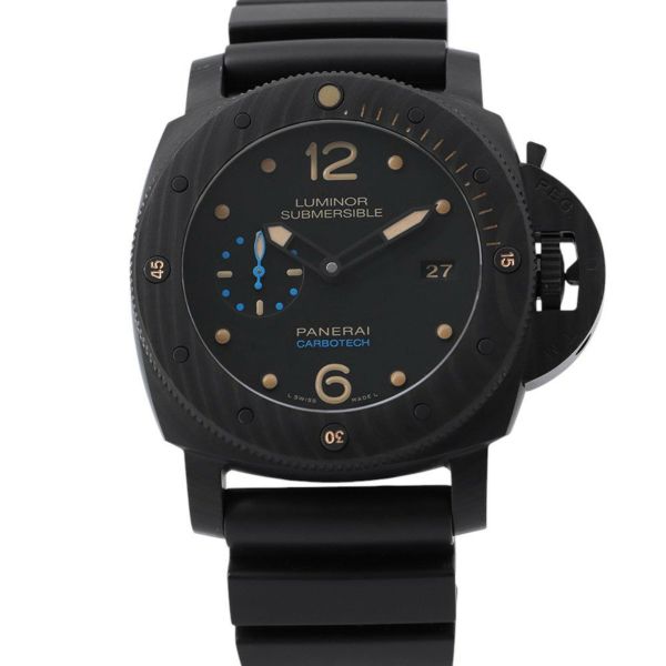 パネライ ルミノール サブマーシブル 1950 カーボテック 3デイズ PAM00616 PANERAI 腕時計 黒文字盤