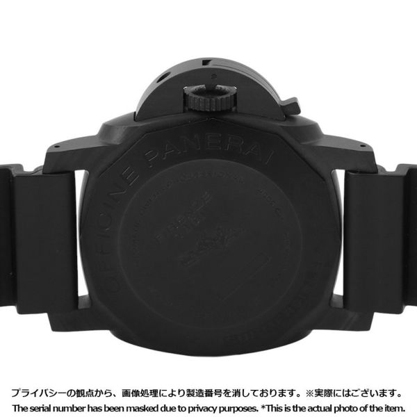 パネライ ルミノール サブマーシブル 1950 カーボテック 3デイズ PAM00616 PANERAI 腕時計 黒文字盤